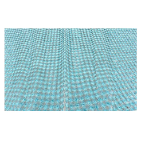 24*40cm Självhäftande glas kristall trim strass nät dekoration kläder applikationer (sjöblå)