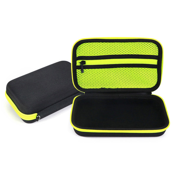 Grönt hårt case som är kompatibelt med Philips Norelco Oneblade Qp2520, Qp2530, Qp2620, Qp2630