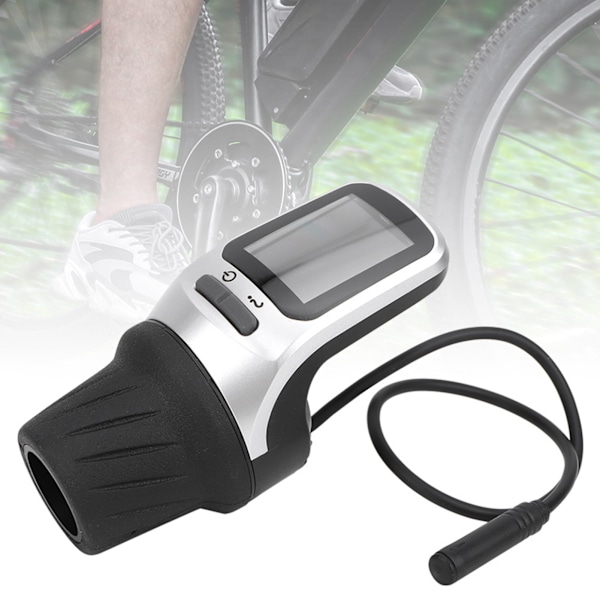 ABS LCD-displaypanel för elcykel, Boost-funktion, DIY-tillbehör, Fin teknisk behandling & Utmärkt komfort, Förbättrar din cykling