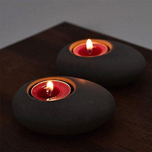 Silikonform for Håndlagde Steinvarmelys, Elegant Zen-hage Aksent