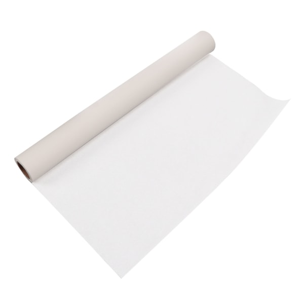 18 tum 44 cm bred spårpappersrulle vit hög transparens klar bläckabsorption mönsterpapper för sömnadsritning 23 m / 75,5 fot