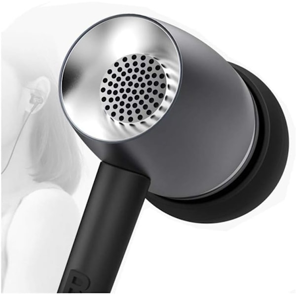 In-Ear-hörlurar med mikrofon, generella metalltrådskontroll, brusreducerande hörlurar, $ kabelanslutna in-ear-hörlurar med mikrofon
