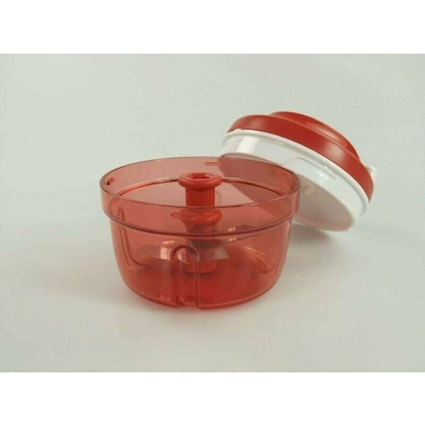 Kompakt Manuell Mathackare, Halkfri Bas Säkerställer Stabilitet, BPA-fri, Ergonomisk Design, Lättdraget Snöre För Snabb Förberedelse Av Grönsaker, Frukter,