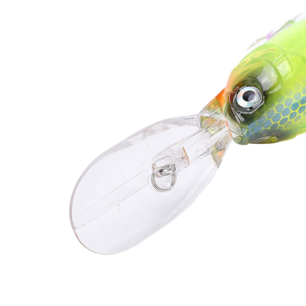 8 st fiskehård crankbait 22g Wobble Multi Jointed Artificial Lures för djupfiske Saltwater