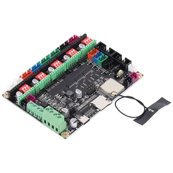 3D-skrivares moderkort ersättningslösning, ESP32 MCU 32-bitars kontrollkort med Bluetooth-modul och Flash-minneschip, stöder Marlin2.0 Firmware