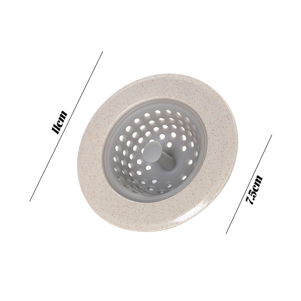 Good Grips Silikon Diskhossil, Rund Diskpropp, 4,3\" Diameter, Beige