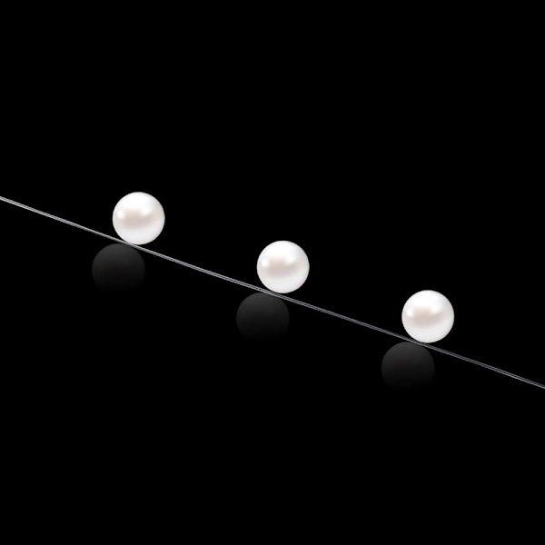 2 x 7 meter Elastisk Stræk Perlevire Smykker til Armbånd Cr