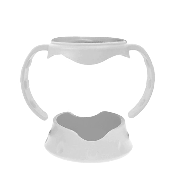 Babyflaskhandtag och silikonhylsa kompatibel med Philips Avent Natural glasbabyflaskor 120 ml och 240 ml