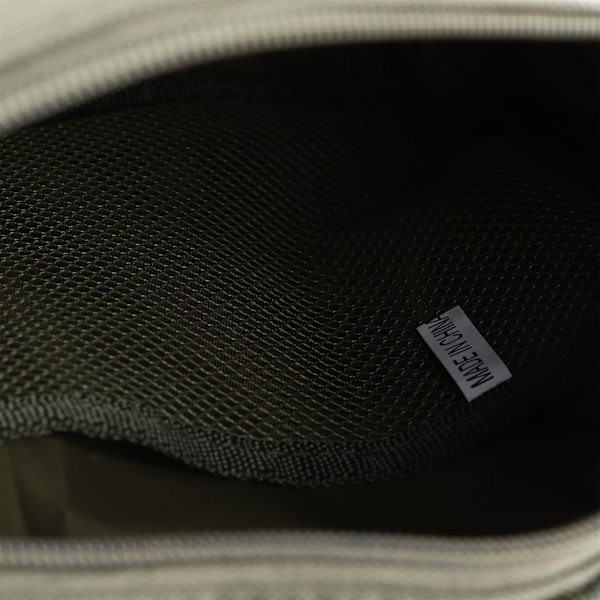 Fiskeutrustning Väska Nylon 600D Fiskeutrustning Sling Pack med Midjebälte för Utomhus CyklingMilitär Grön