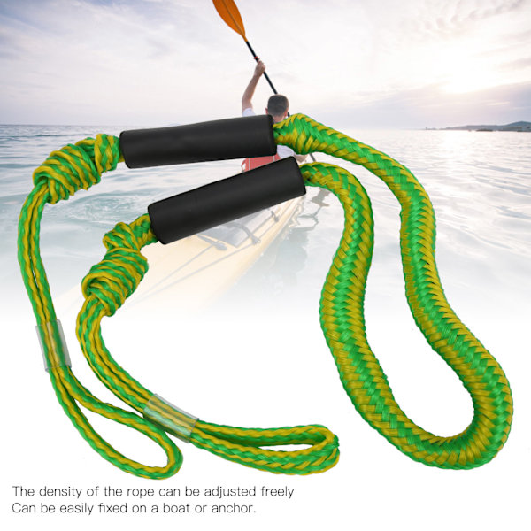 126cm Elastisk kajrep Docklinor Sträckbar Nylon förtöjning Marin båt Bungee rep