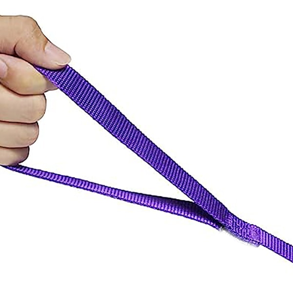 Hundkoppel i nylon, högkvalitativt slitstarkt och flexibelt koppel för hundar/valpar, anpassat för utomhusmiljöer och bred användning