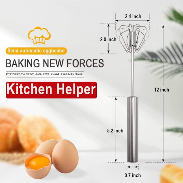 Enkel Köksmästare, Halvautomatisk Design Matklassat Rostfritt Stål Blender, Sparar Tid Och Ansträngning, Lätt Att Rengöra, Tål Maskindisk För Hemmet