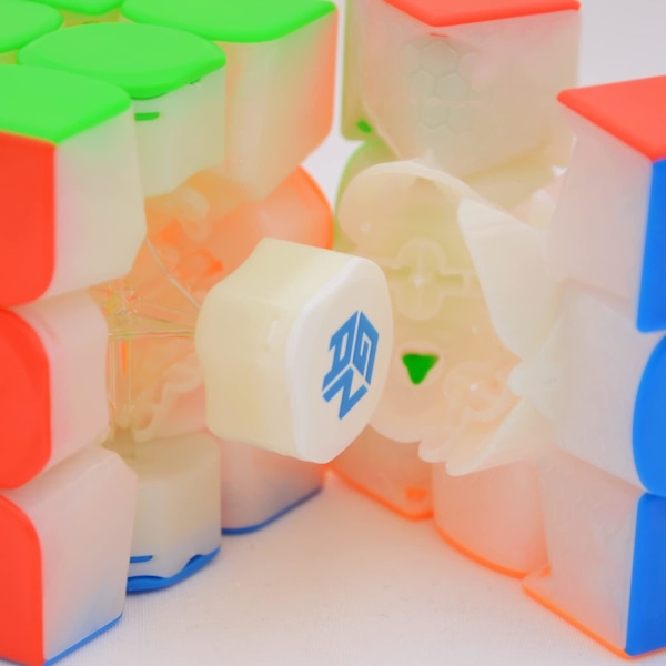 3x3 Magnetisk Speed Cube Gans 356M Magic Cube med Extra GES, Stickerless
