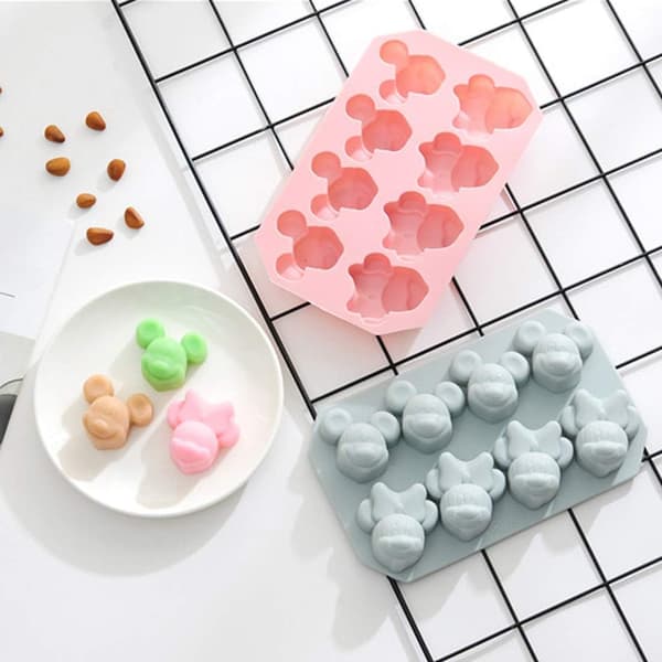 Cloudy Creations, Silikone Skyforme til Professionel Chokoladeproducent, Fleksibel Nem Afstøbning, 2 STK Sæt