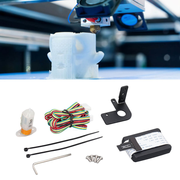 3D-skrivar Självnivelleringskit Auto Nivåsensor Fästbeslag Förlängningssladd Set för Ender 3 5