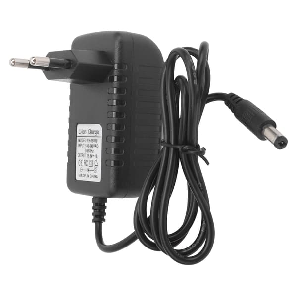 EU-plugg 100–240V 16,8V 1A Litiumbatterilader PC Multi-beskyttelse Ladeadapter