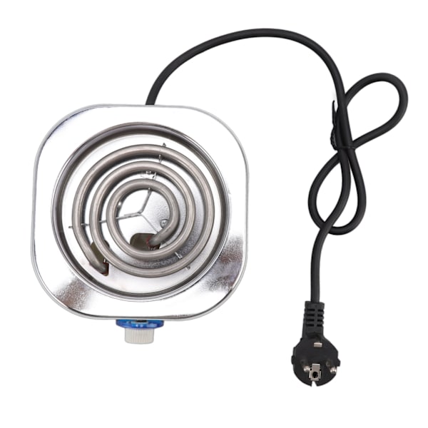 Bärbar elektrisk spis 500W Enkel drift Säker Bred applikation Bärbar elektrisk brännare EU-kontakt 220 till 240V