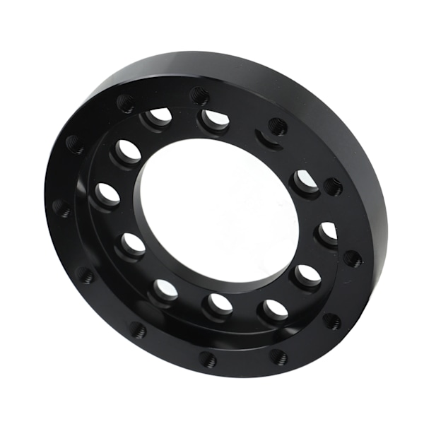 Adapterplatta för ratt i svart CNC-aluminiumlegering för Logitech G25 G27 G29 G920 13 14 tum ratt
