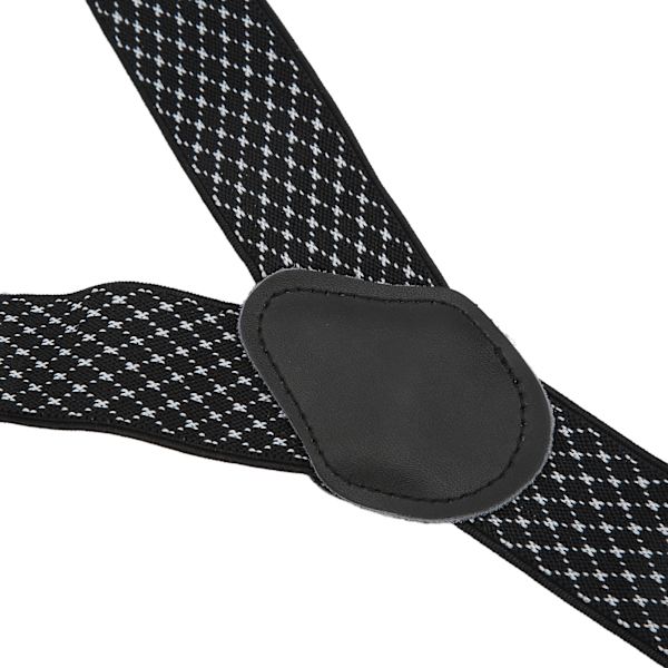 Herr Suspender Enkelt Justerbara Y-formade Remmar 3.5x110cm/1.4x43.3in Ergonomiska Suspender för Klädmatchning