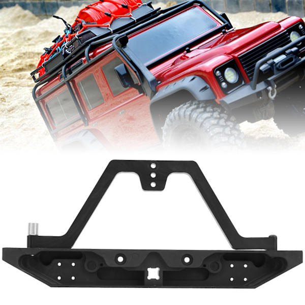 Metall bakre stötfångare med ljustillbehör passar för Traxxas TRX‑4 1/10 RC-modell