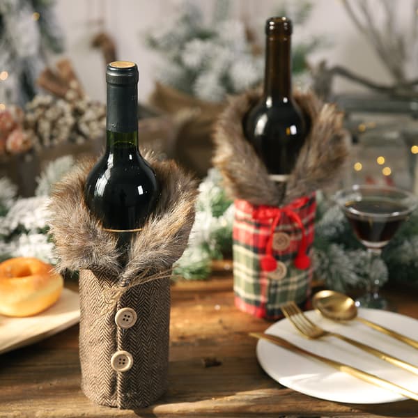 Jul Vinflaskset Julbordsdekorationer