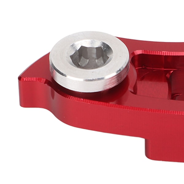 Cykelram Gear Tail Hook Extender Aluminiumlegering Cykeltillbehör Kompatibel med 34‑52T Stort Svänghjul Röd