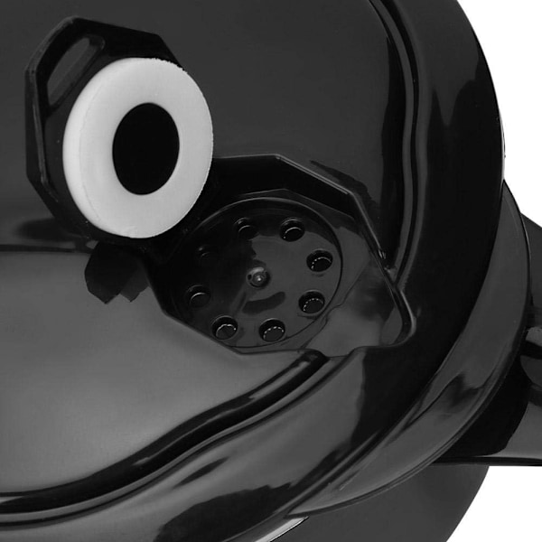 Ergonomiska soppbehållare, mikrovågssäker soppmugg med rostfritt stål innerfoder, ventilationshål säkerställer värmeavledning och vattenavrinning för att förhindra skållning, för