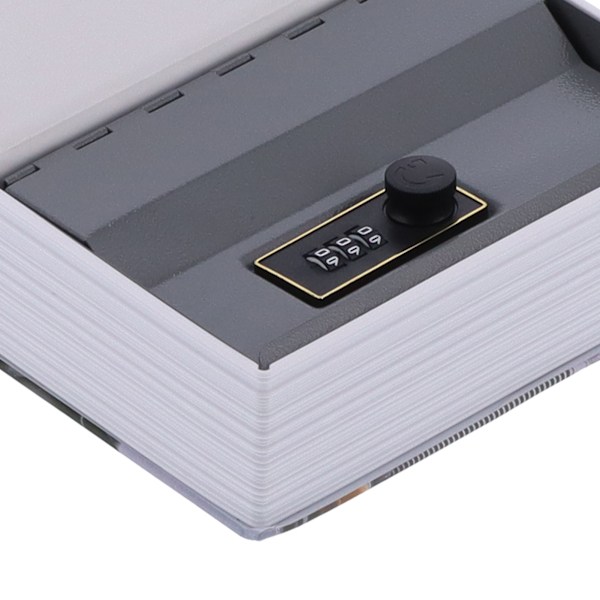 Mini Säkerhetsbox Originalitet Simulering Bokform Förvaring Pengar Väska för Hem Vardagsrum Kontor