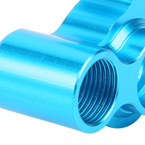 Aluminiumlegering Framstyrning Knuckle 122011(02165) Passar för HSP 1/10 RC Bil 94122 94188Blå