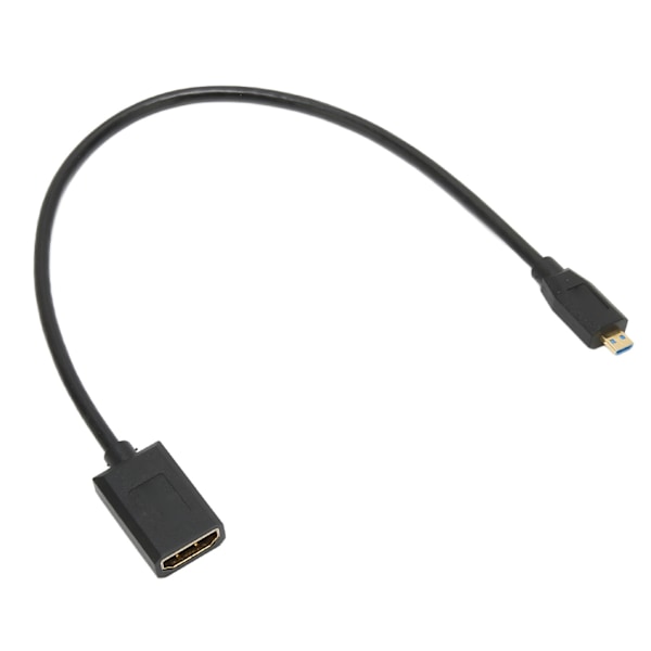 Revolutionerande Multimedia Bridge, Micro HDMI till HDMI Adapter, Dubbelriktad Överföring, Stöder 8K 60Hz, USB C till Mini USB Kabel för Sömlös Anslutning