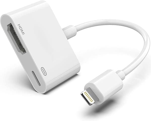 Digital Lightning AV-adapter til iPhone og iPad til TV 【Apple MFi