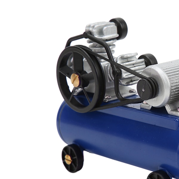 Mini Simuleringsluftkompressor Dekoration RC Tillbehör för SCX10 1/10 Fjärrkontroll Crawler BilBlå