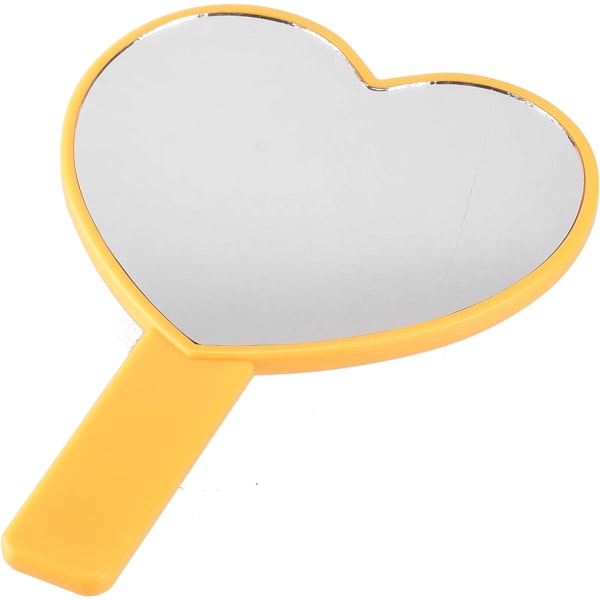 Hjärtformad resehandhållen spegel, Portable Creative för