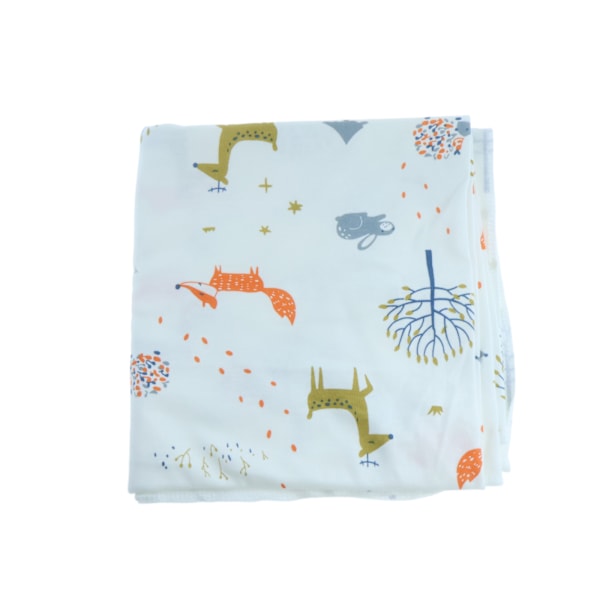 2 st Baby Filtar, Nyfödd Inslagningsfilt, Bomulls Muslin Squares, Multifunktionell Babyfilt, Bomullsfilt för Nyfödda Pojkar och Flickor 85*85cm