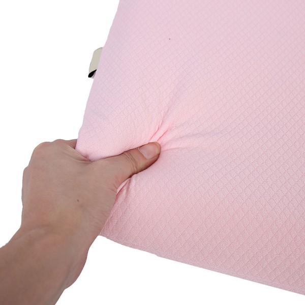 Bekvämt Överdrag för Babynest, Andningsbart Örngott med Memory Foam-inlägg för Extra Stöd, Perfekt för Nyfödda och Spädbarn (52 x 30 x 3,5/2,5 cm)