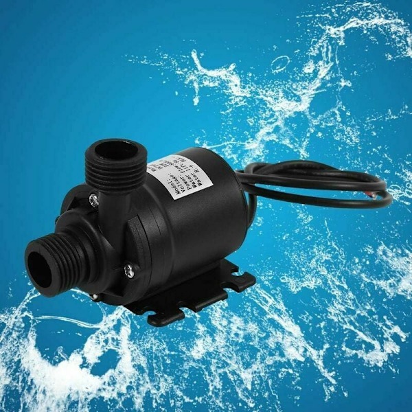 800L/H 22W G 1/2'' DC 24V Nedsänkbar Vattenpump för Fontäner Akvarium Damm Simbassäng Damm