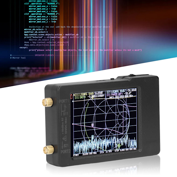 Vektor-nätverksanalysator 50kHz‑6.3GHz 2.8in HF VHF UHF Antennatestnings- och mätverktyg