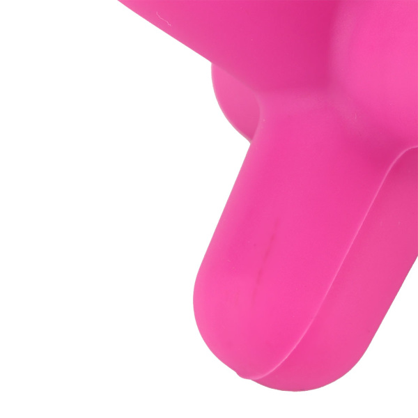 5 st silikonproppar för vinflaskor, läckagesäkra vinflaskeproppar, dekorativa flaskproppar (rosa)