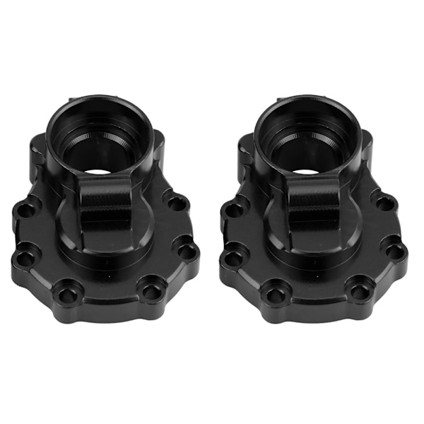 2 st aluminiumlegering portal drivhus bakre för Traxxas TRX-4 1/10 Crawler RC-del (svart)