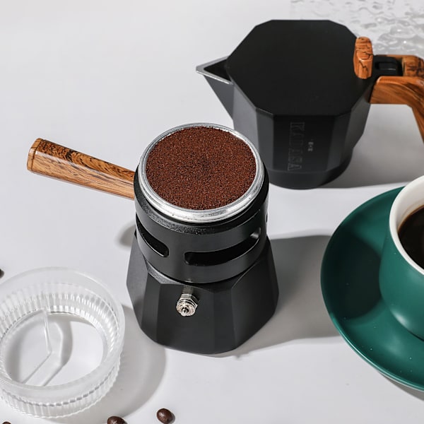 Kaffedistributör Mocha Pot Distributionsverktyg Rotationsdoseringsring Maskindelar