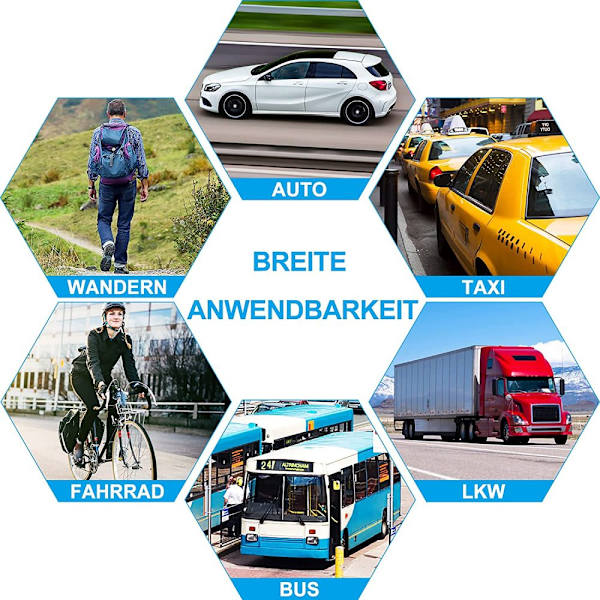 GPS Navi Navigation Device for Car 2022 - Navigation for Car Car Truck Navi 7 Inch Lifetime Gratis kartuppdatering Navigationssystem med POI-fartkamera