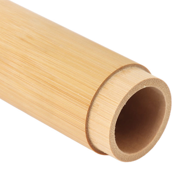 5 st 12 cm långa resebambu teburkar tebehållare burk för kaffebönor nötter 2 st bambu typ 3 st tom typ