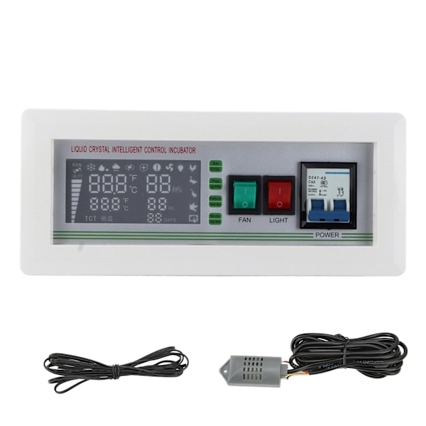 XM‑18SD Äggkläckningsmaskin Termostat 5 Lägen Digital Temperatur Fuktighet Inkubator Controller220V