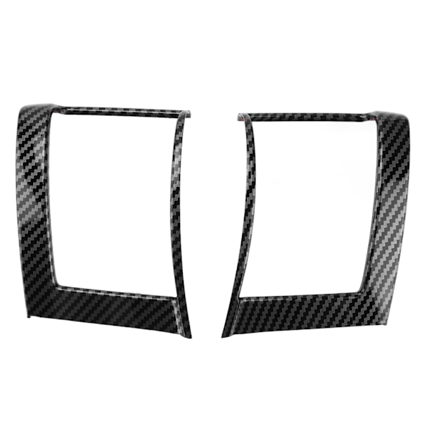 6 st Kolfiber-Stil Instrumentbräda Luftventil Skydd Trim för Cooper Hatchback F55 F56 F57 2014‑2021
