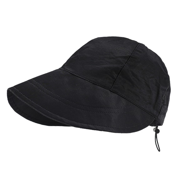 Dam Reversible 2-i-1 Bred Brätte Floppy Hat UV-skydd