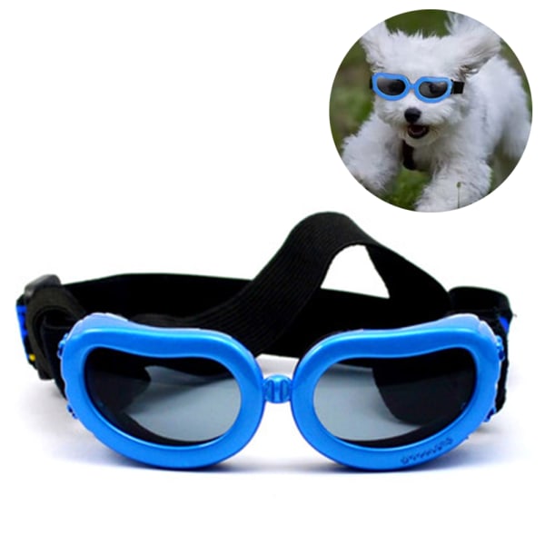 Snygga, vattentäta och anti-ultravioletta solglasögon för hundar