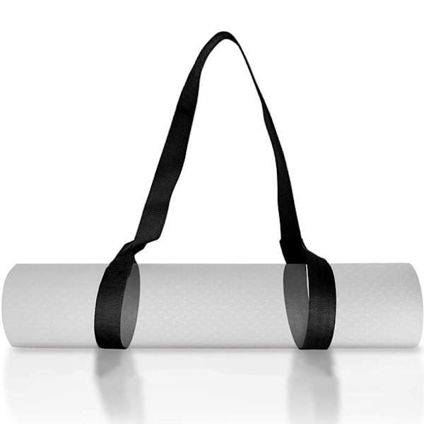 2-pack yogamattrem för transport, yogamattväska, justerbar yogamattremslinga för yogamatta, träningsmatta, endast rem