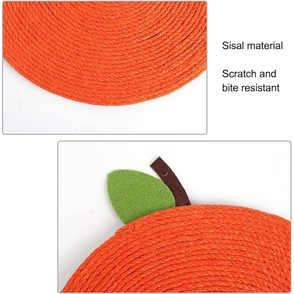 Kattens Lekplats, Sisal Klösmatta, Solid Textur & Slitstark, Perfekt För Innekatter, Förtjockad EVA-bas, Utrymmesbesparande Design,