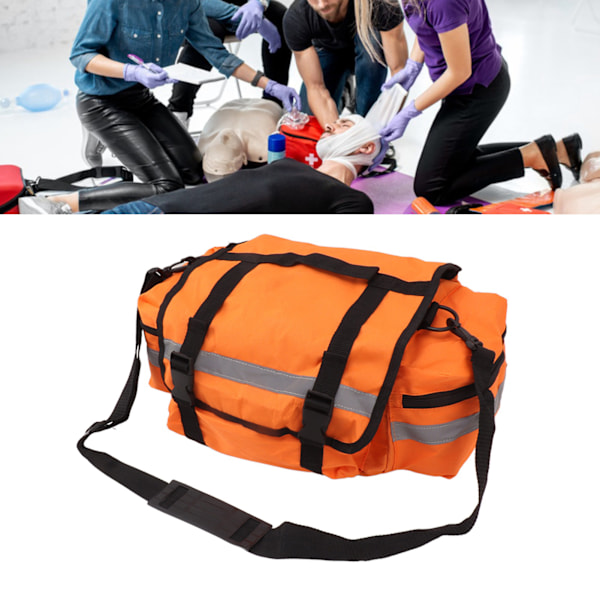 Nödkit Väska Bärbar Överlevnad Nöd Väska Polyester Första Hjälpen Väska för Hem Utomhus