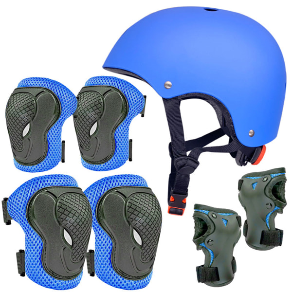 Barncykelhjälm/skridskohjälm, justerbar, för cykel, skateboard, skoter, BMX, för pojkar och flickor i åldern 3 till 13 år.
